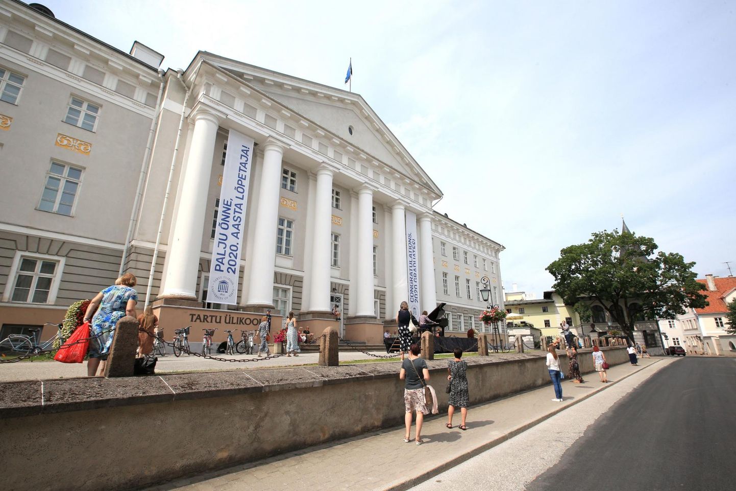 Главное здание Тартуского университета.