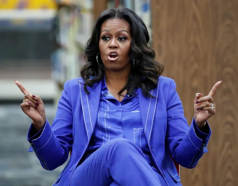 Endine esileedi Michelle Obama 12. noveembril Illinoisis Chicagos rääkimas oma raamatust