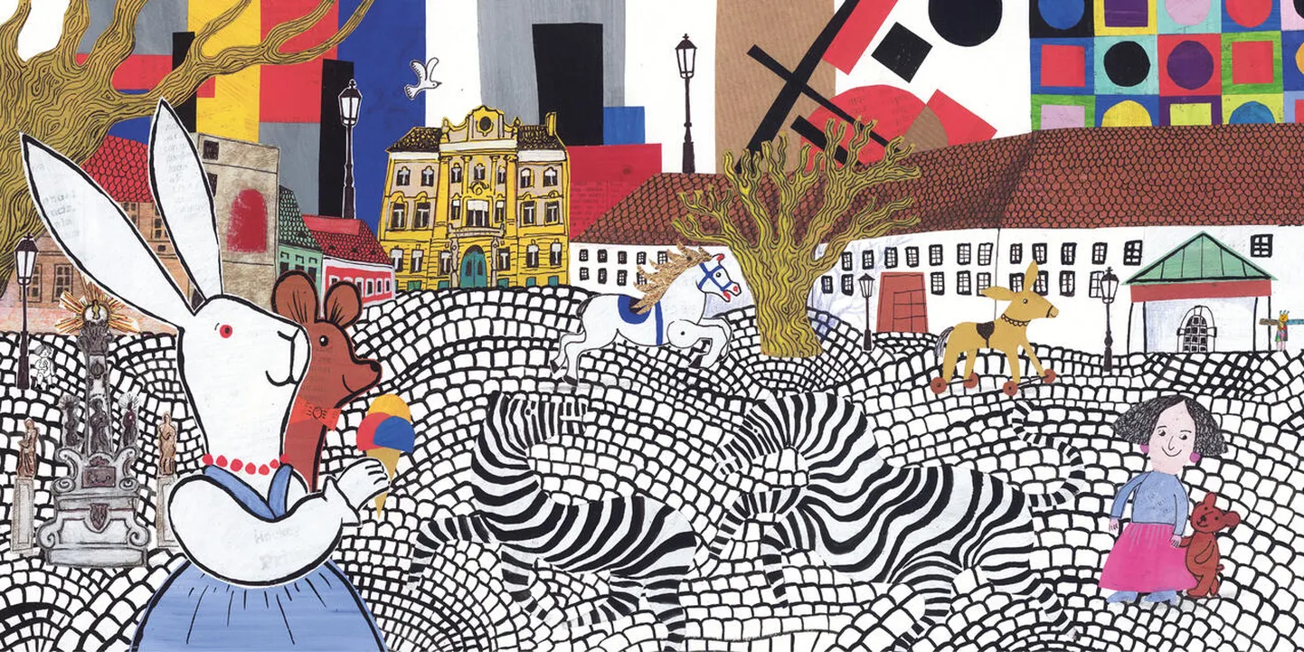 Kondase keskuses on vaadata Jacqueline Molnári  illustratsioonide näitus "Muinasjutt ja tegelikkus".