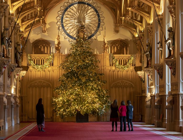 Windsori lossi jõulukaunistused