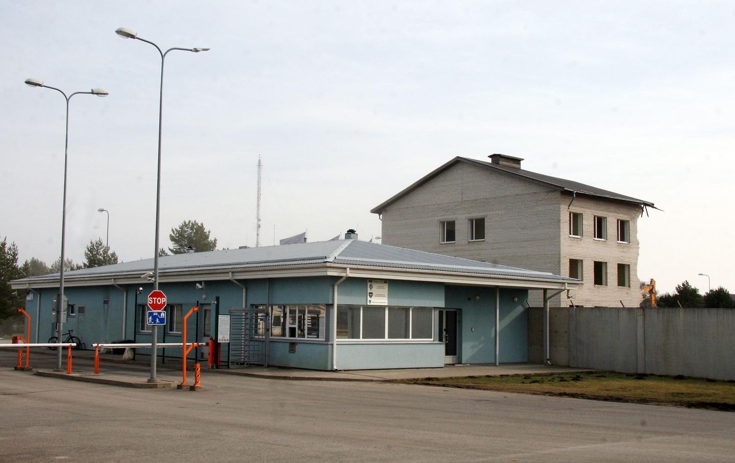 КПП Вируского батальона в Йыхви.