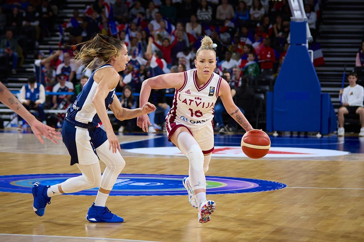 Latvijas sieviešu basketbola izlase.
