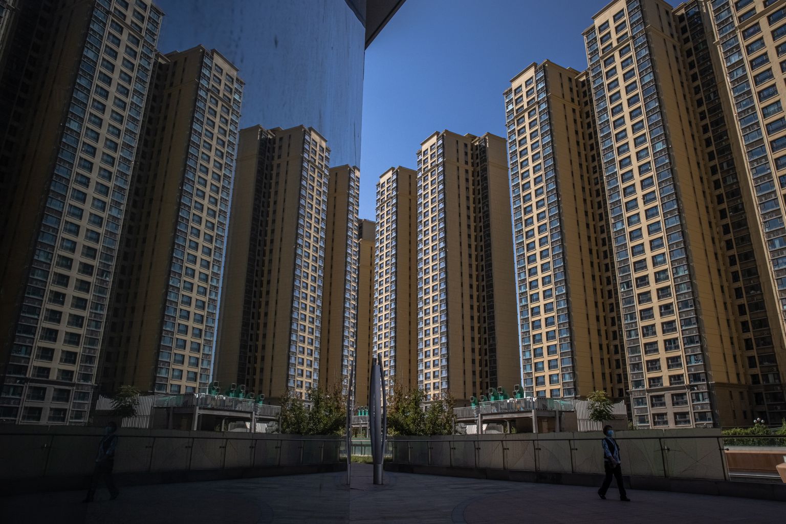Evergrande City Plaza nimeline kinnisvaraarendus Pekingis.