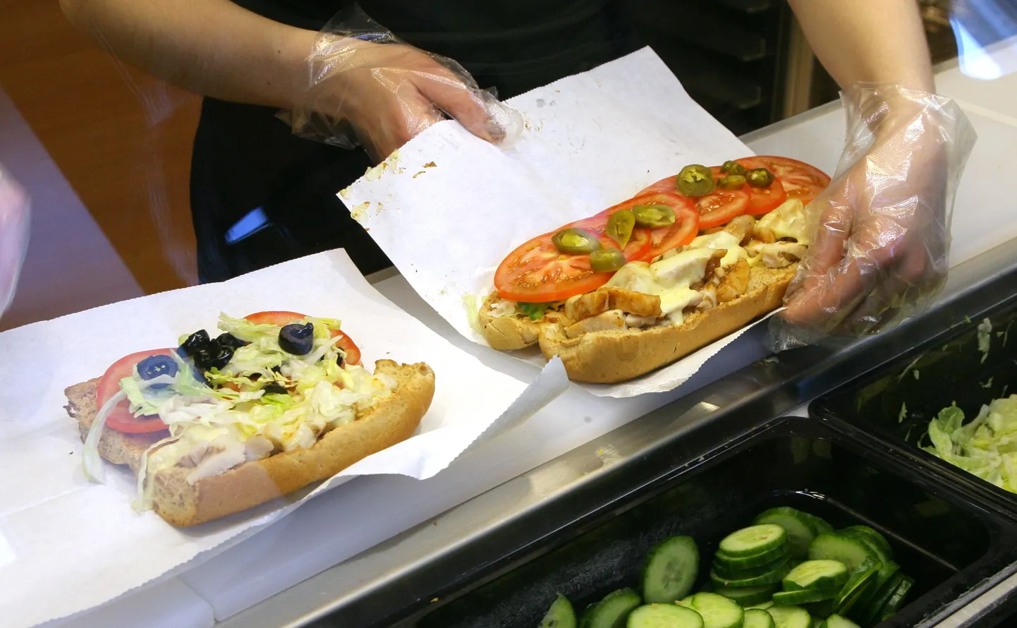 Subway võileiva pikkused tekitavad ostjates mõningast meelehärmi.
