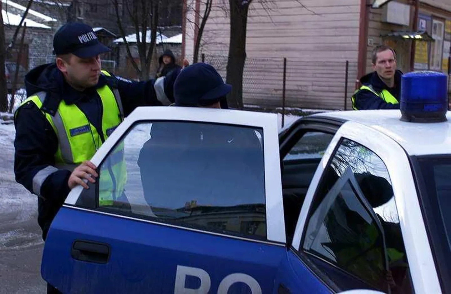 Autovarga tabamine Tallinna kesklinnas.