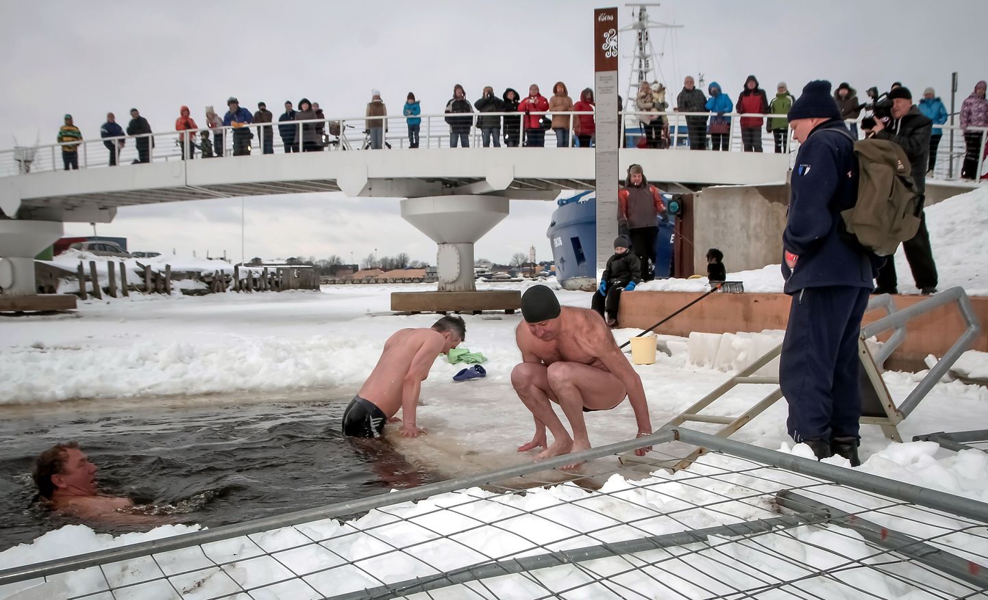 Pärnus algas jääfestival.