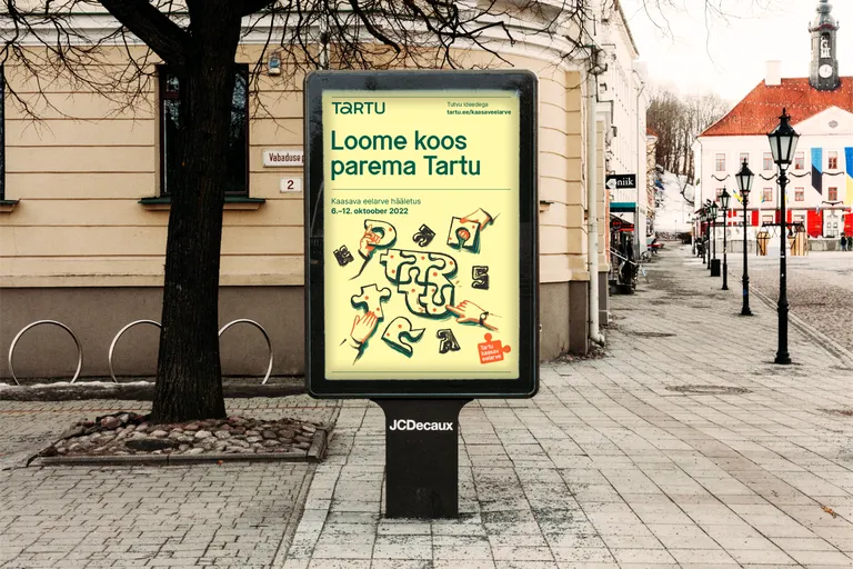 Äsja alanud kaasava eelarve kampaania on esimene, mis on loodud uue tunnuskujunduse põhjal.