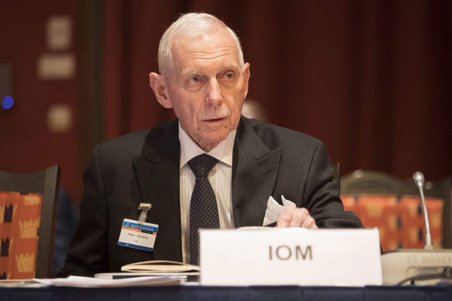 Rahvusvahelise Migratsiooniorganisatsiooni (IOM) peadirektor William L. Swing.