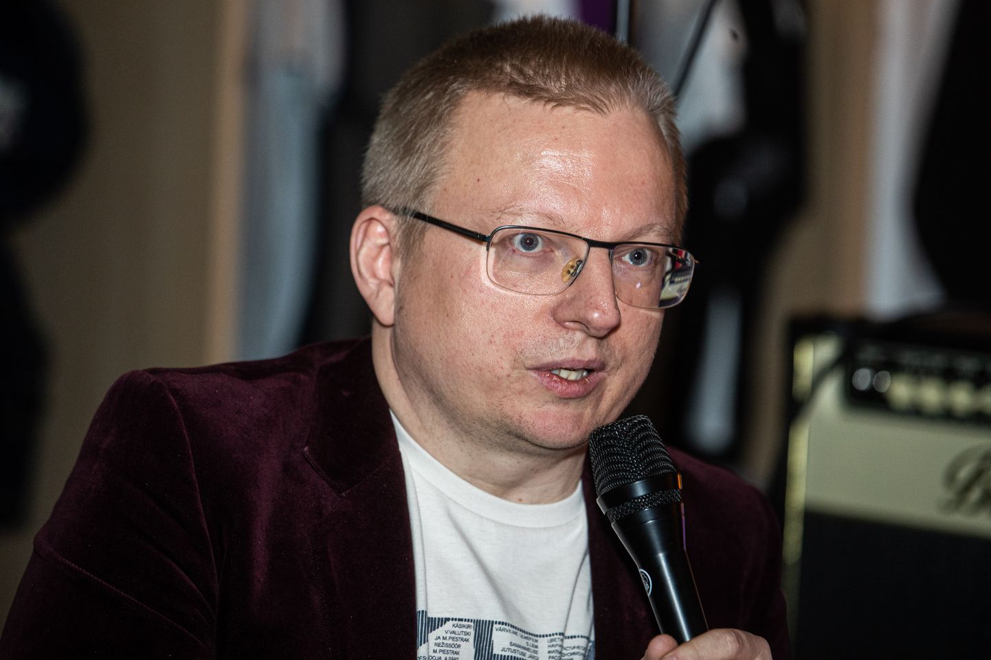 Tristan Priimäe raamatu «101 Eesti filmi» esitlus Tallinnas.
