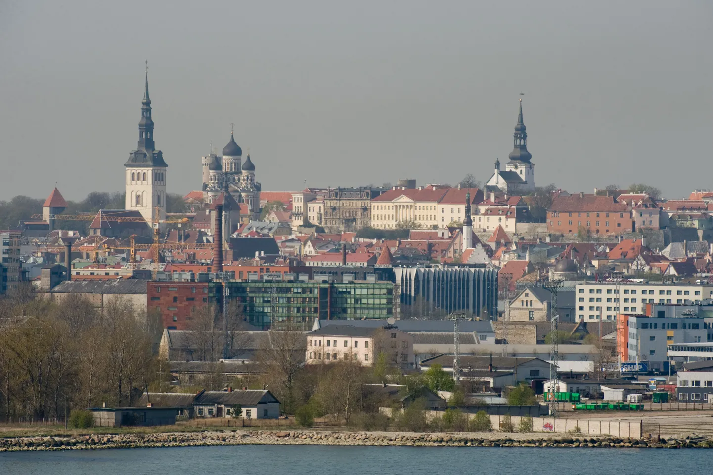 Vaade Tallinna vanalinnale.