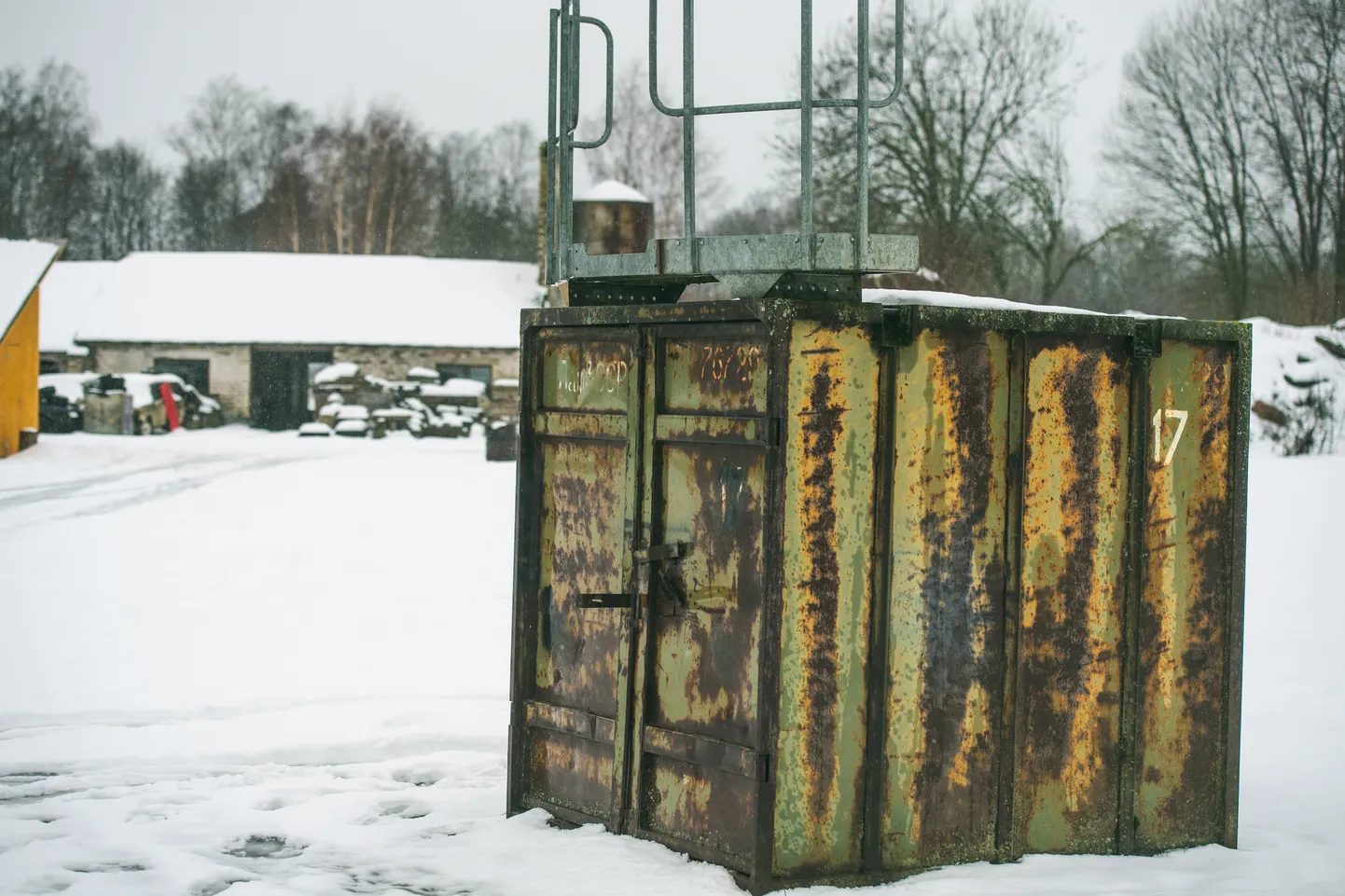 Foto: Vieta Kokneses novadā, kur tika atrasts kokaīns