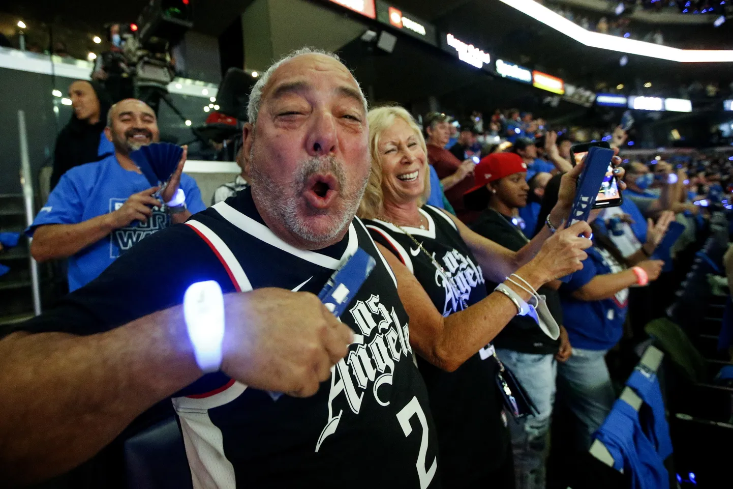 Los Angeles Clippersi poolehoidjad.