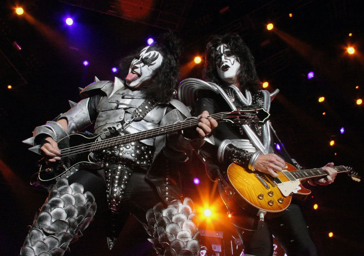 Gene Simmons ja Paul Stanley ansamblist Kiss