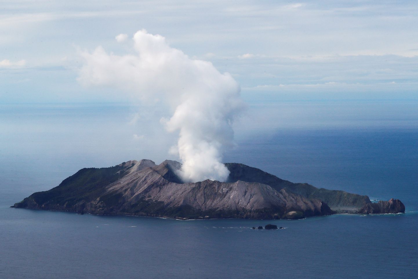 Whakaari (White Islandi) vulkaan Uus-Meremaal.