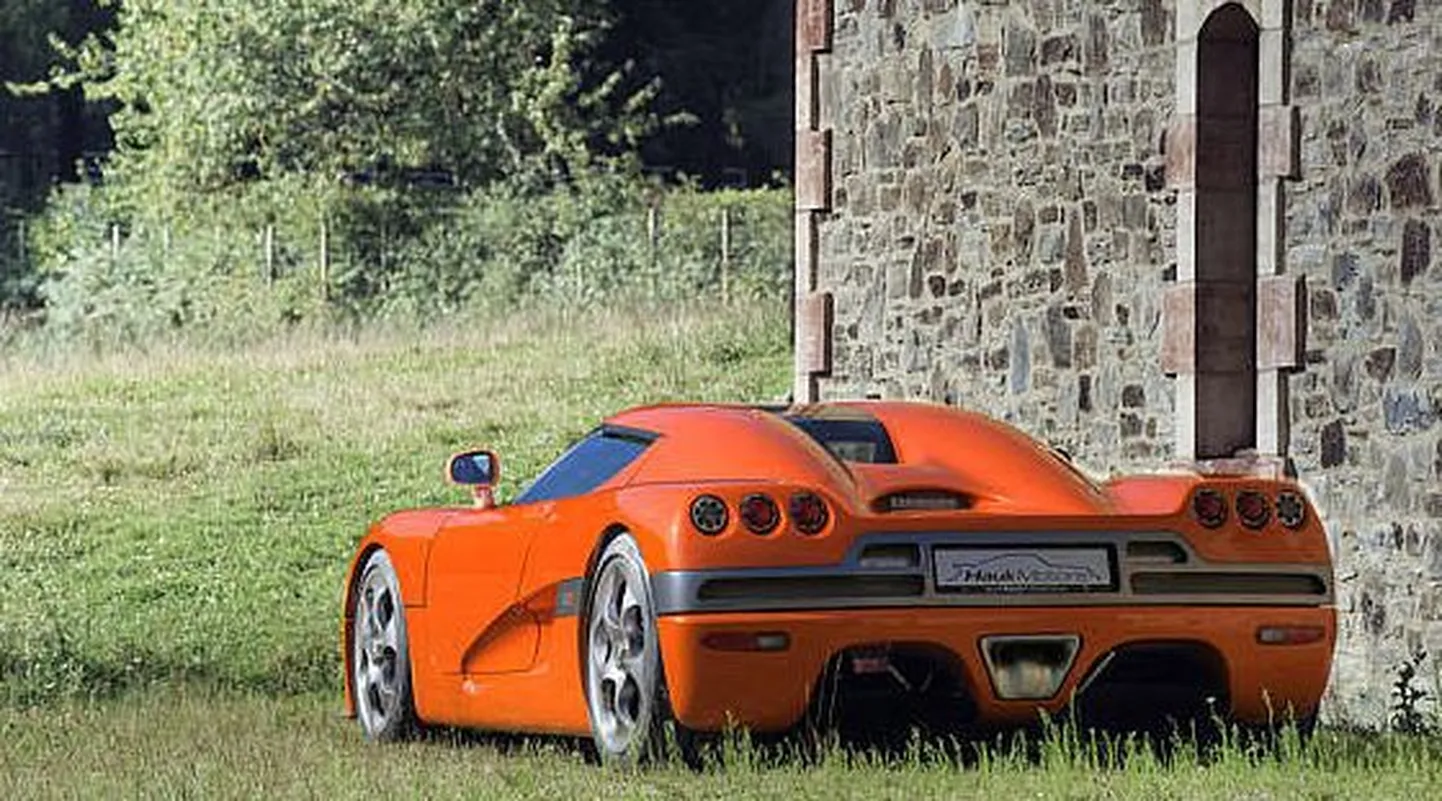 Fragment Norra kuulutusteportaalist Finn.no. Pildil üle 12 miljoni Eesti krooni maksev 2004. aasta Koenigsegg.