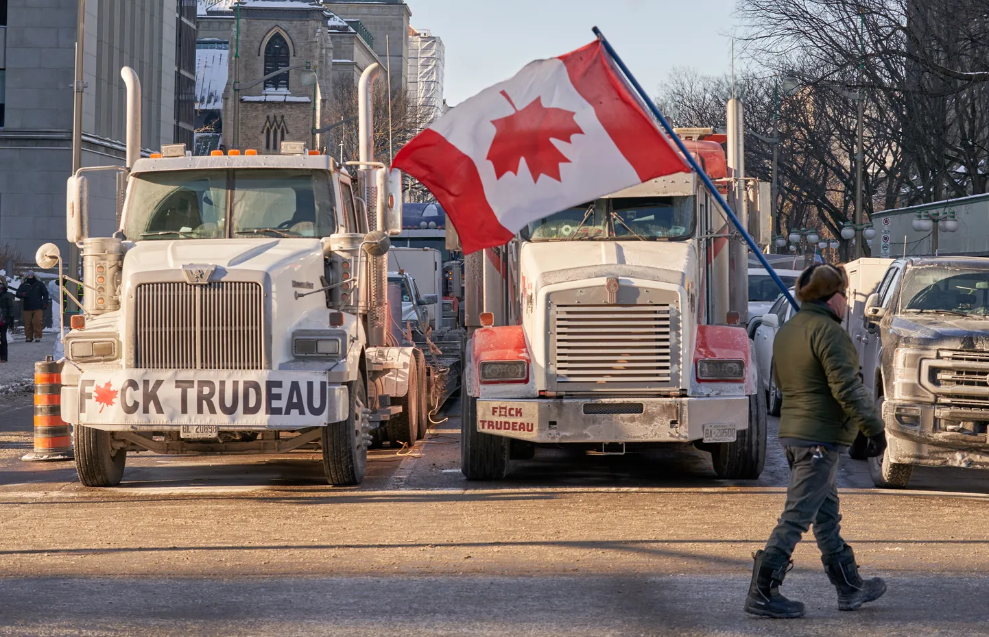 Protesti Kanādā.