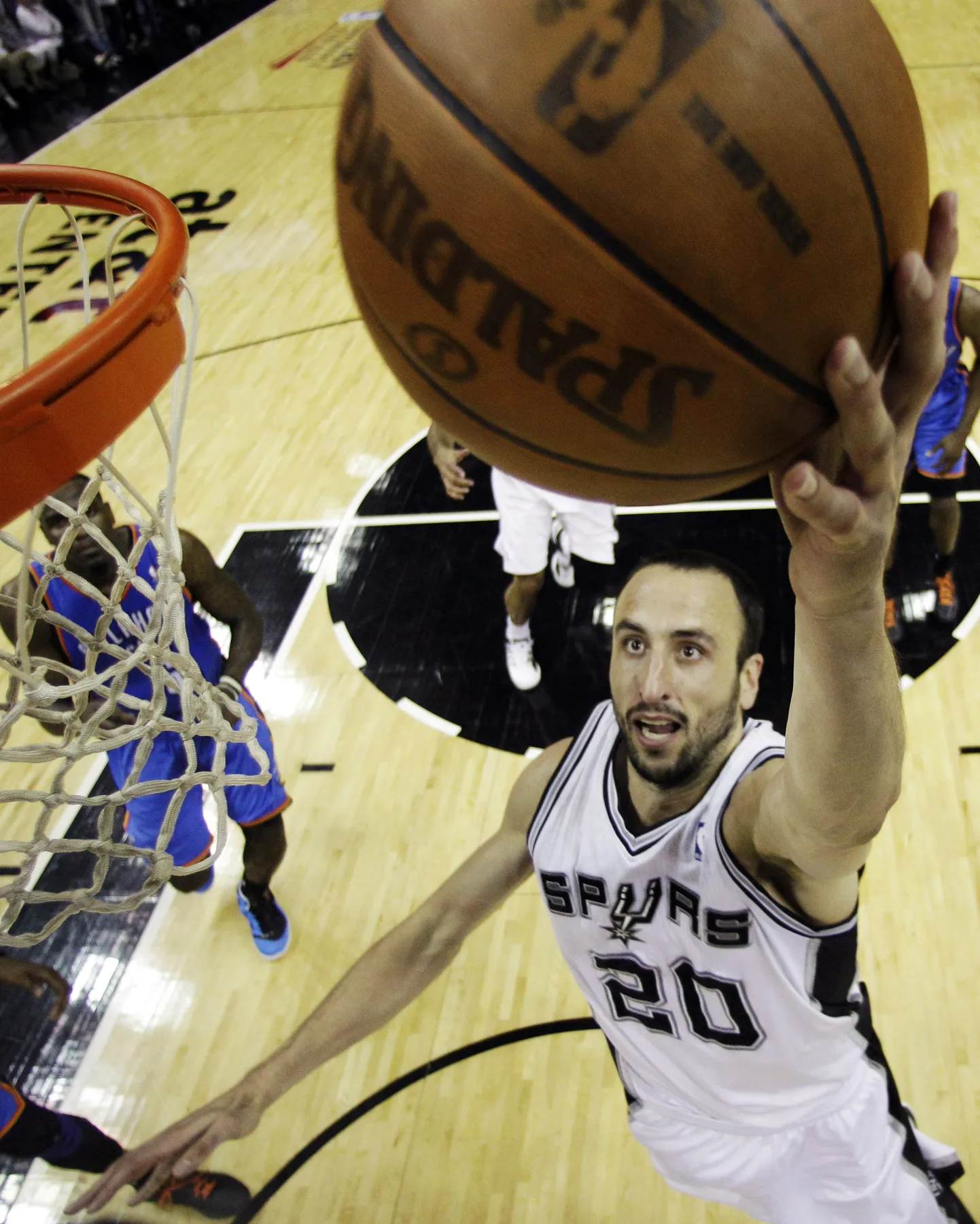 San Antonio Spursi tagamees Manu Ginobili.
