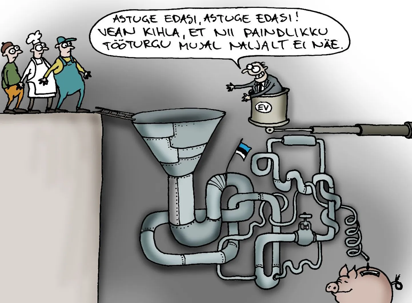 Eesti tööturg on hästi paindlik.