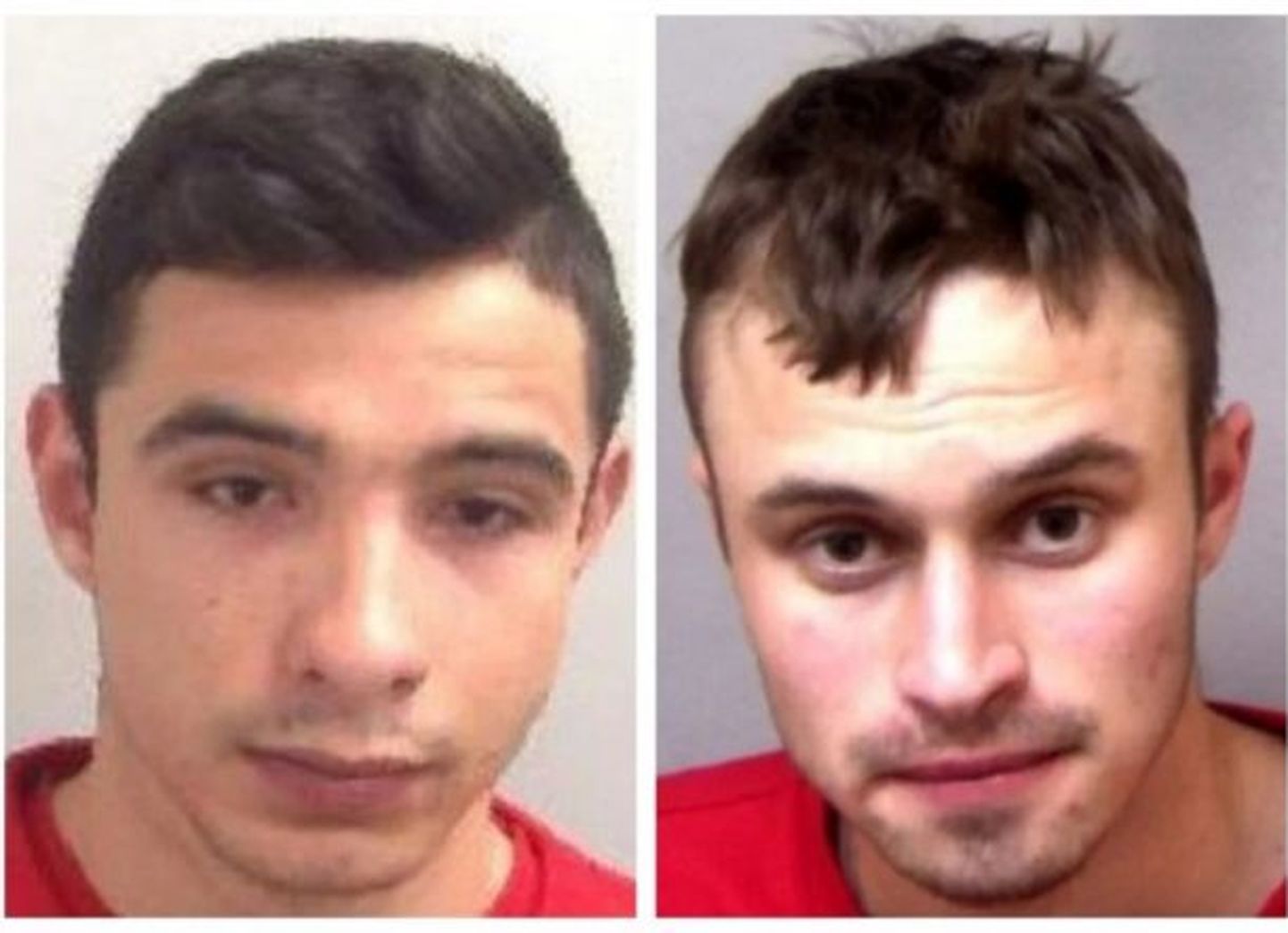 Tuttava vägistamises mõisteti süüdi 23-aastane Claudiu Ivascu (vasakul) ja 22-aastane Nicolae Mihai.
