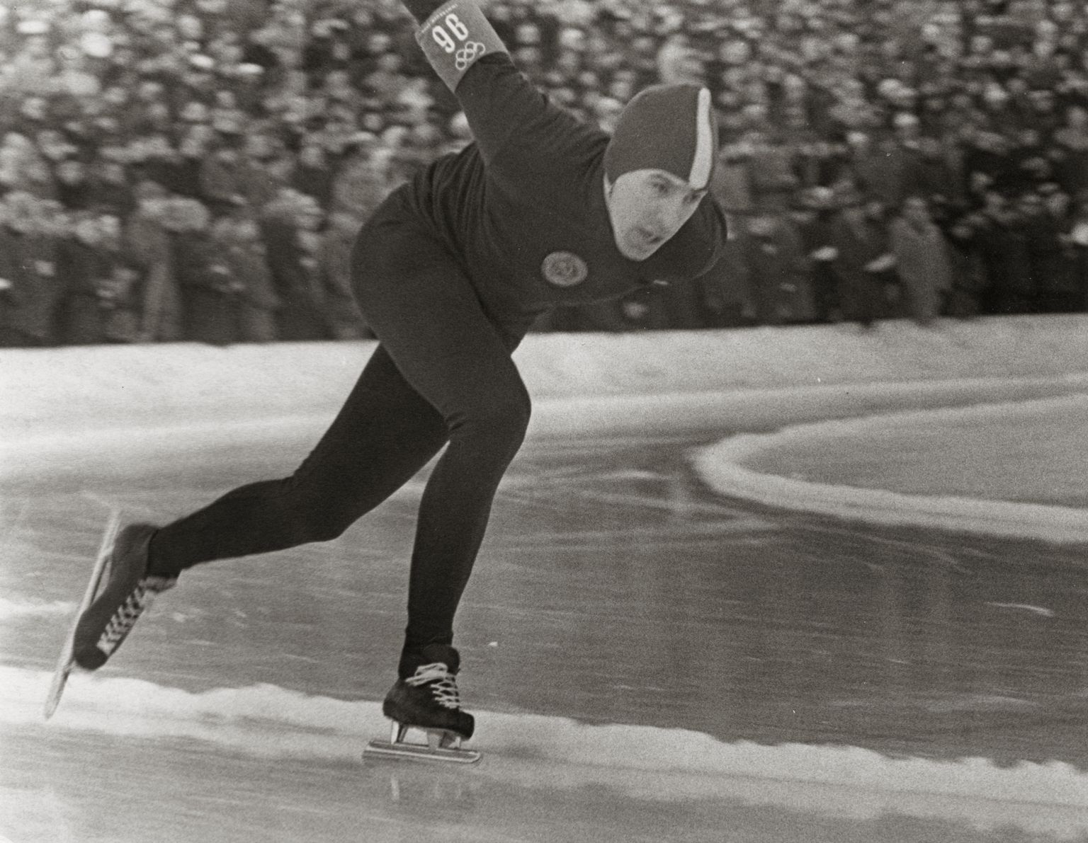 Ants Antson Innsbrucki olümpiajääl (1964).