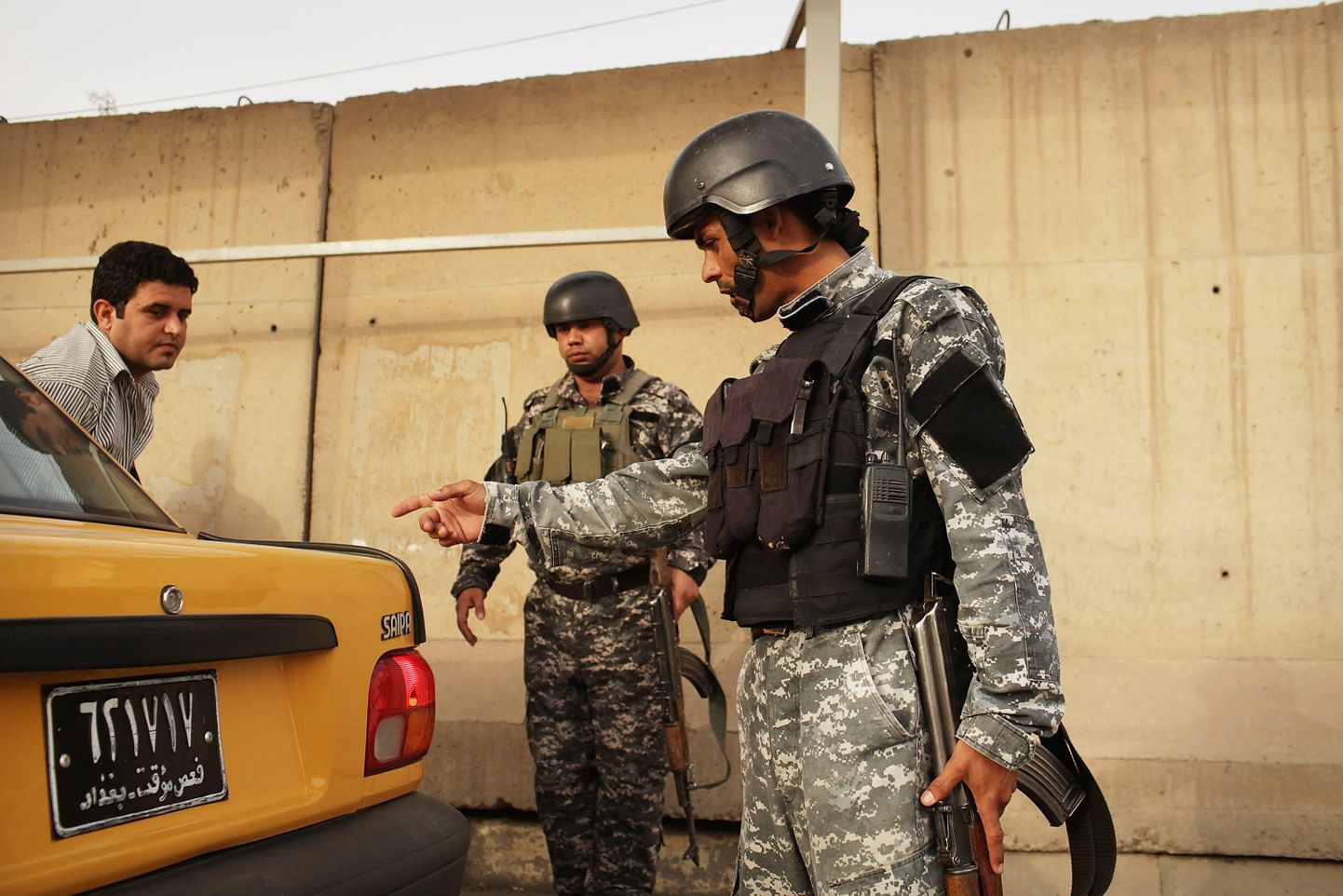 Iraagi politseiohvitserid