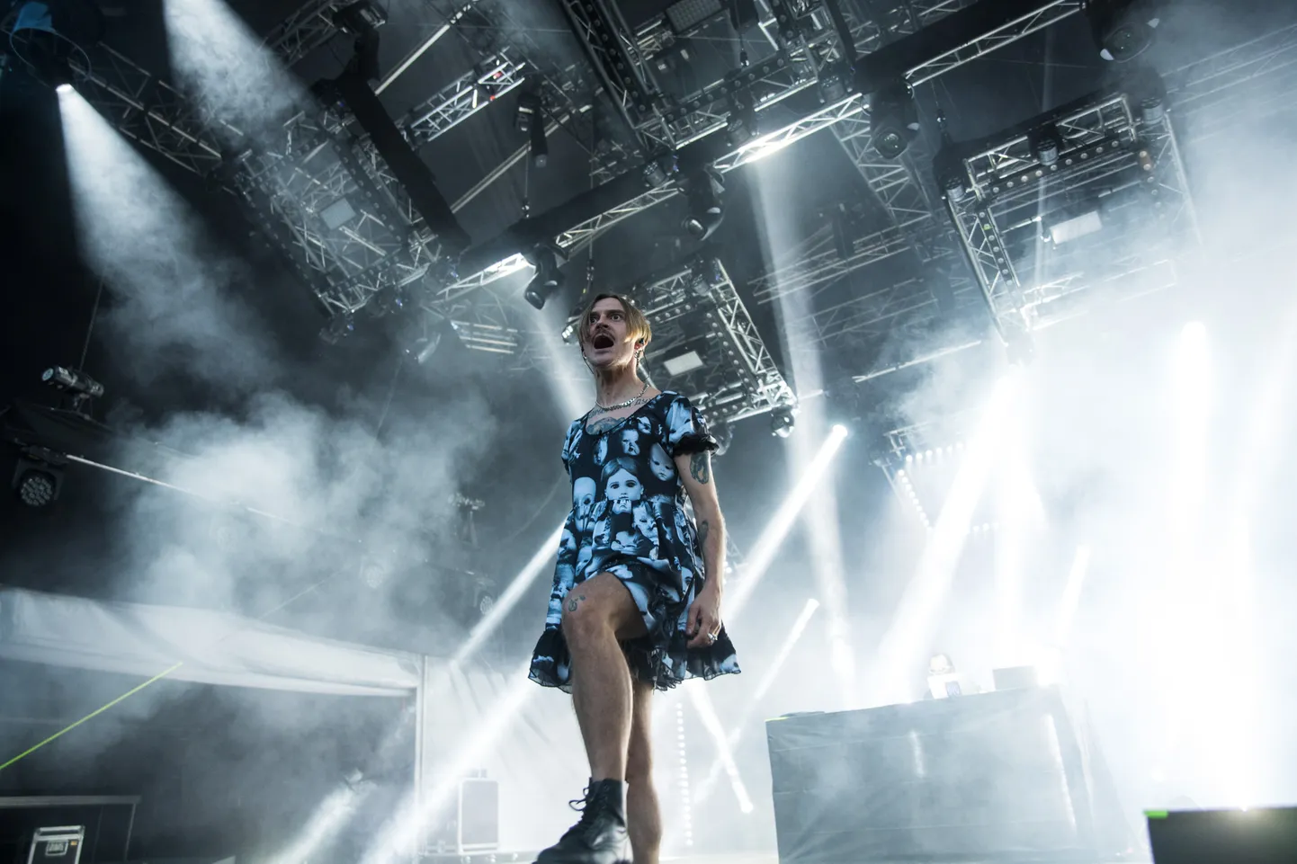 Группа Little Big раскачала фестиваль Positivus