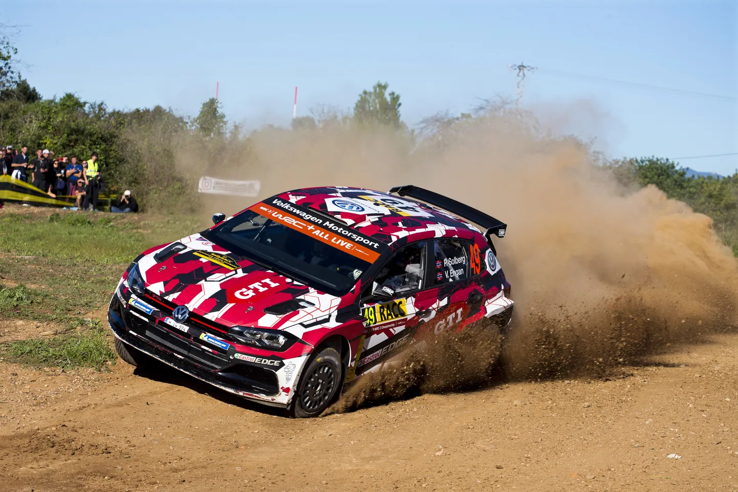 Petter Solberg Volkswageniga Kataloonia MM-rallil