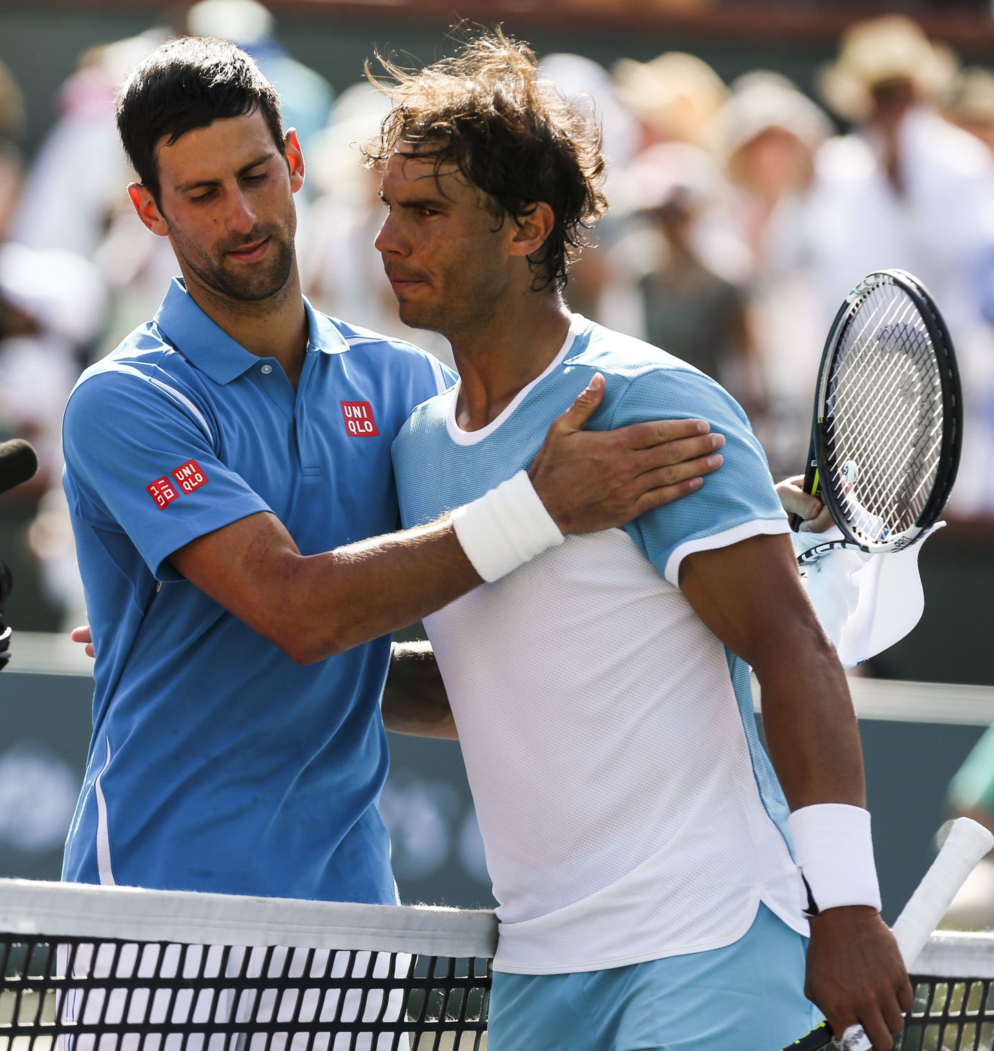 Novak Djokovic ja Rafael Nadal.