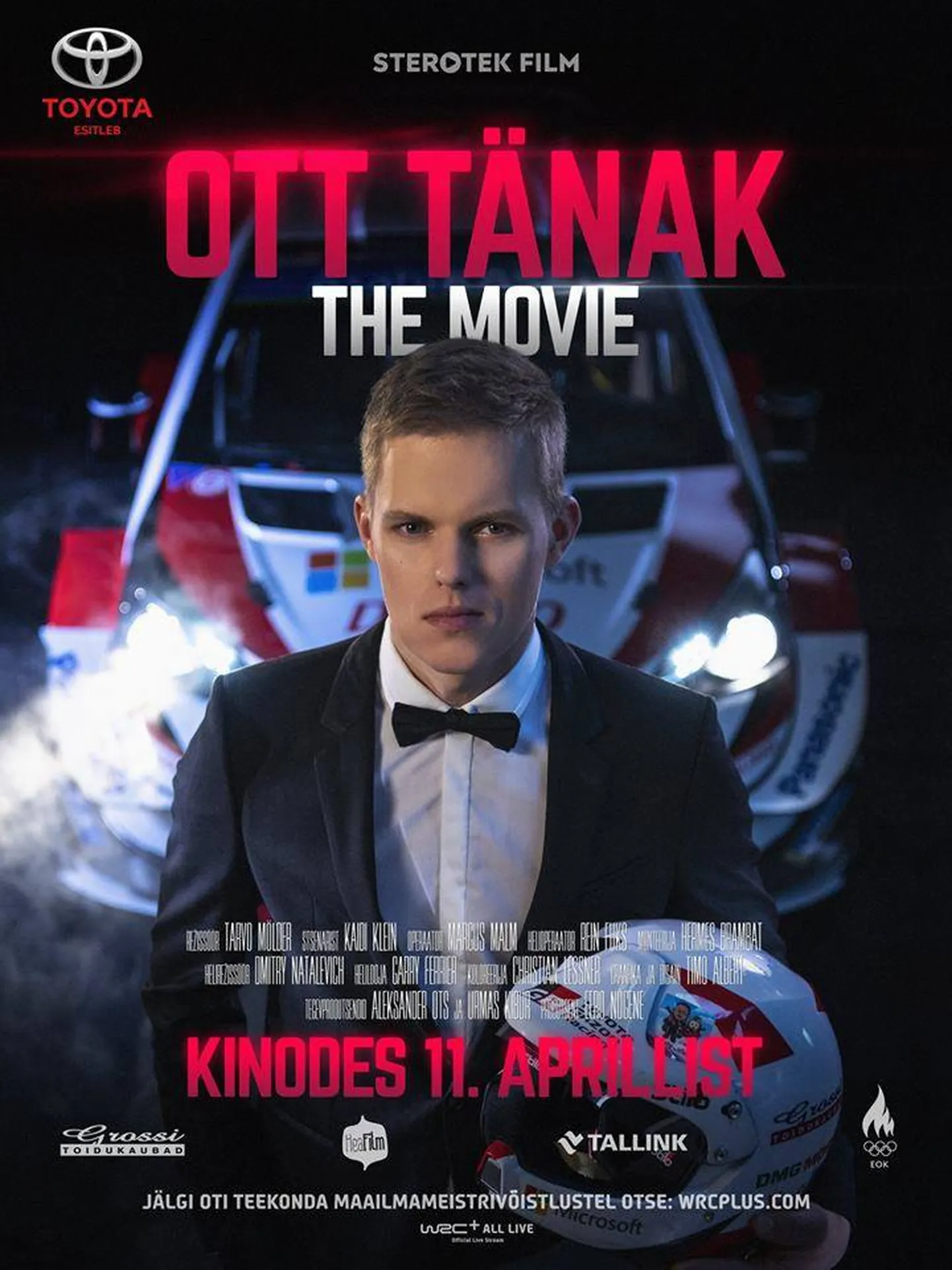 Ott Tänaku filmi plakat
