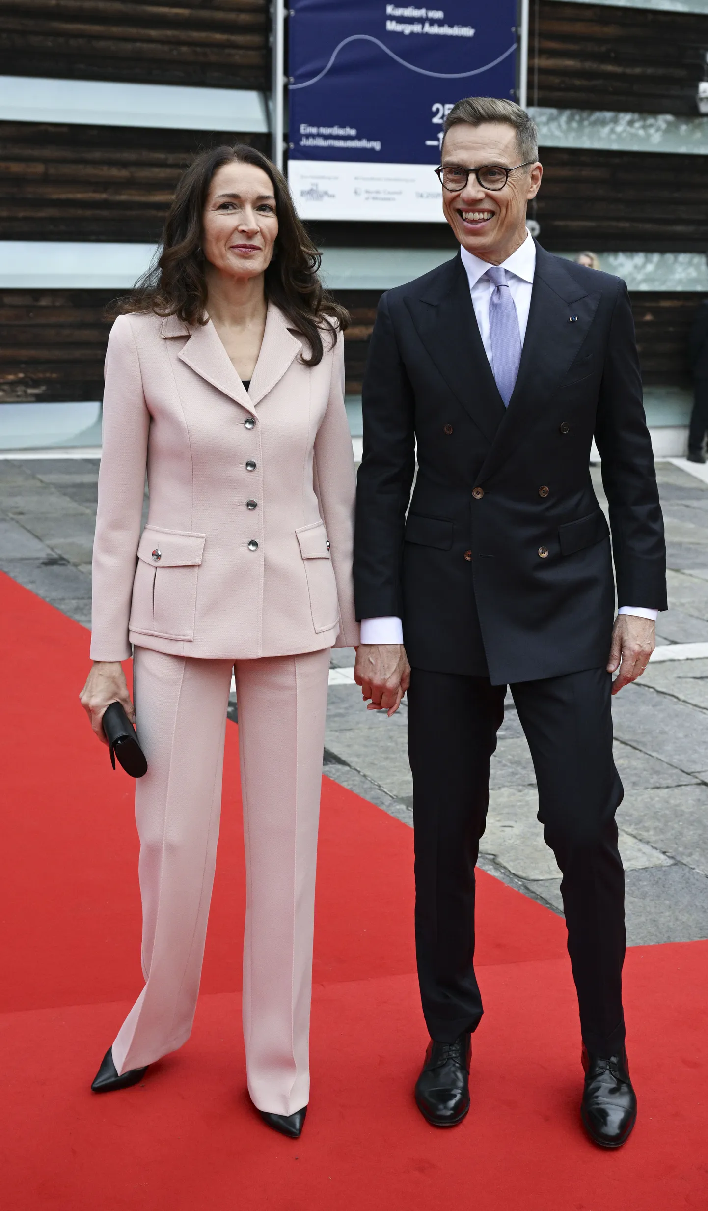 Soome president Alexander Stubb ja ta abikaasa Suzanne Innes-Stubb 21. oktoobril 2024 Saksamaal Berliinis.