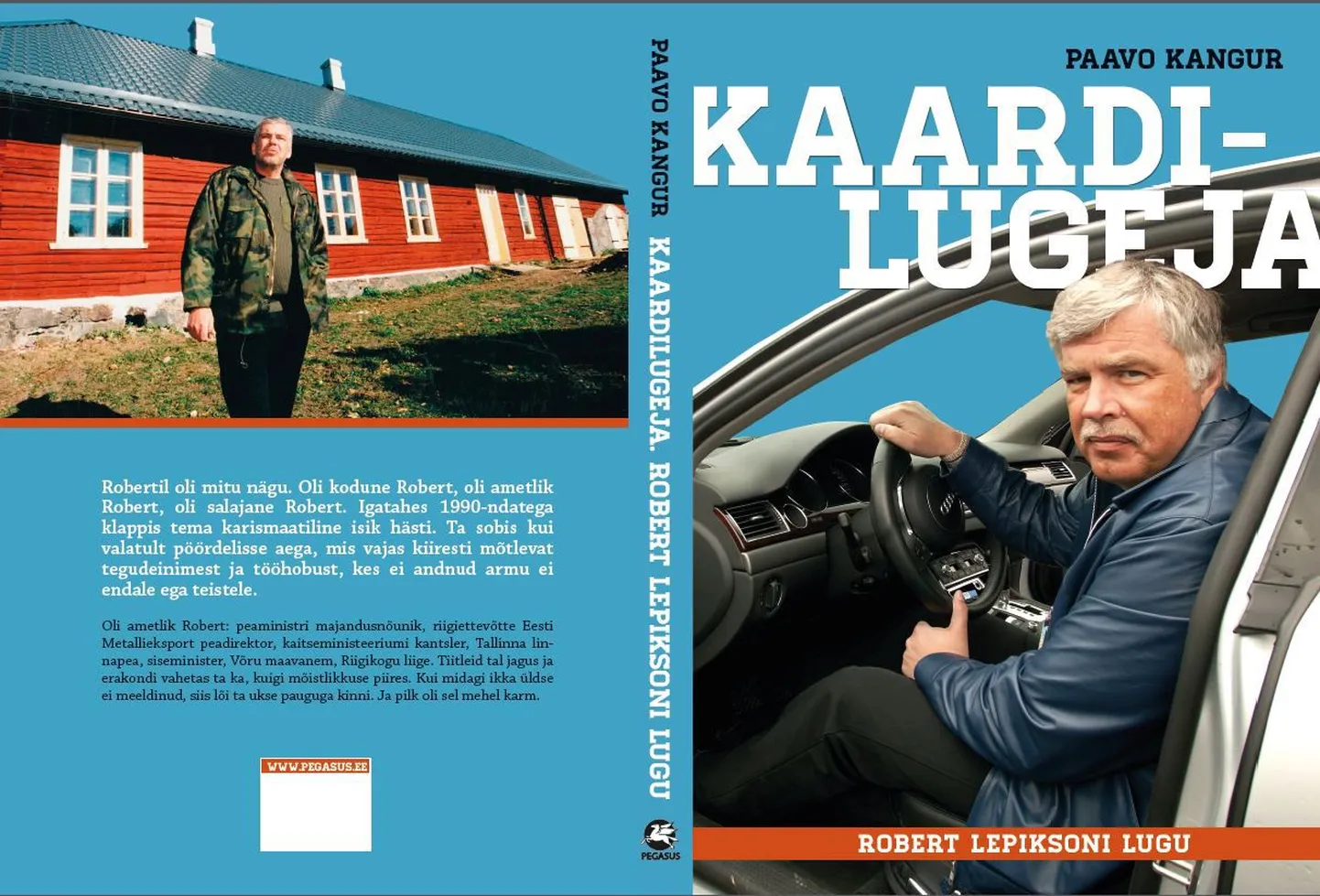 Paavo Kanguri raamat "Kaardilugeja. Robert Lepiksoni lugu"