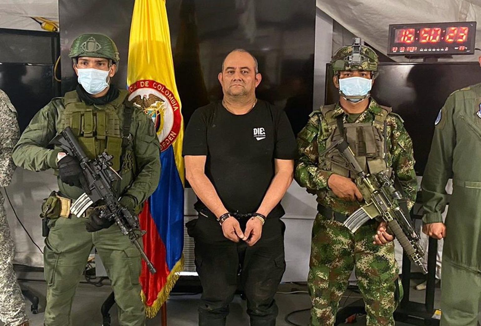 Colombia presidendi sõnul andis Otonieli vahistamine riigi suurimale narkokartellile hävitava löögi.