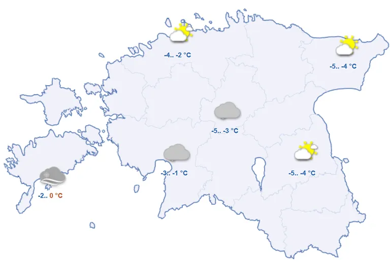 Ilm pühapäeval