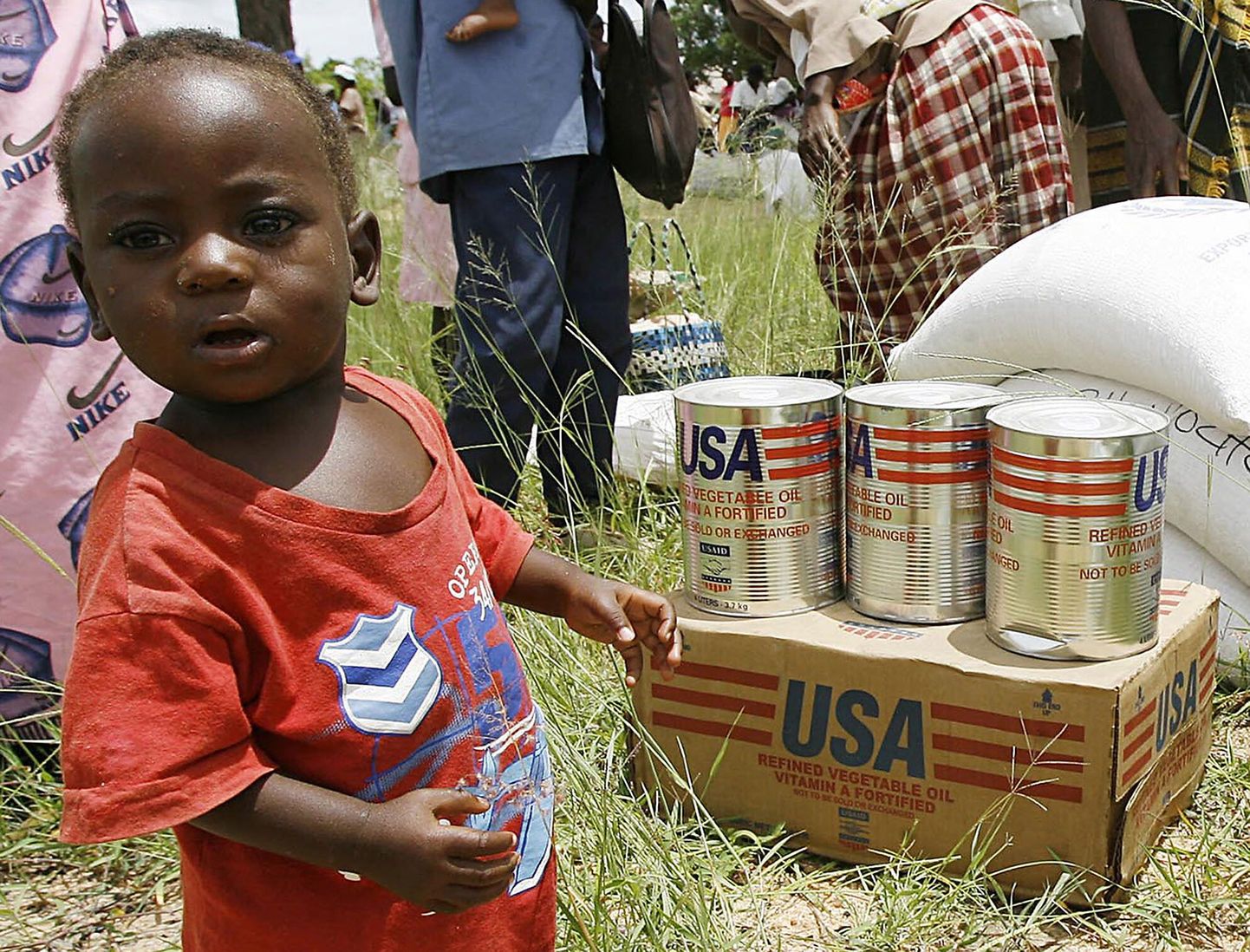USA toiduabi jaotamine Zimbabwes.