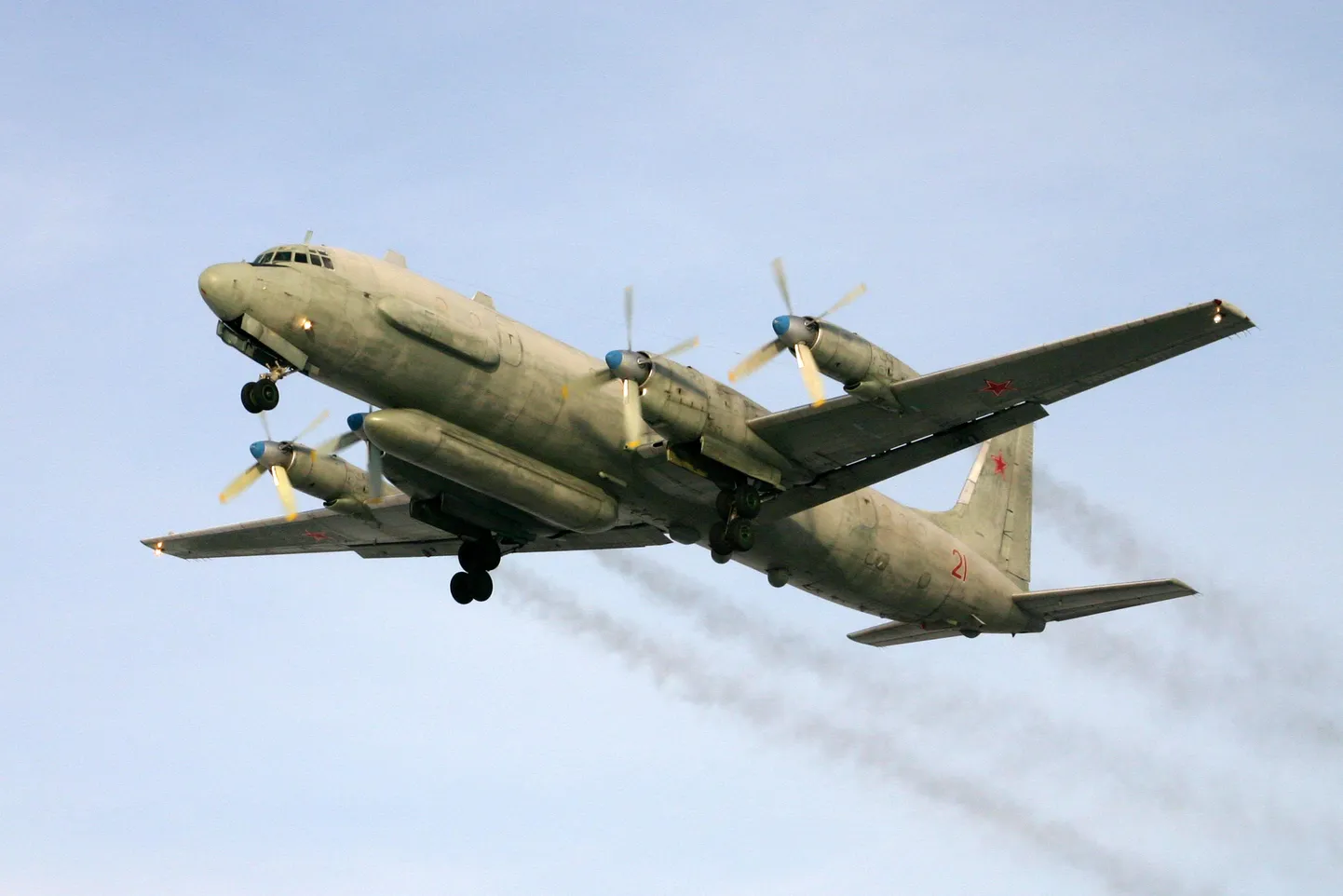 Venemaa luurelennuk Il-20.