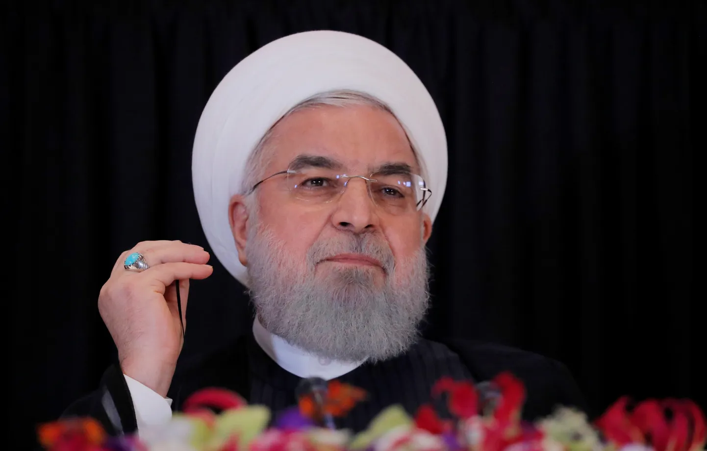 Iraani president Hassan Rouhani.