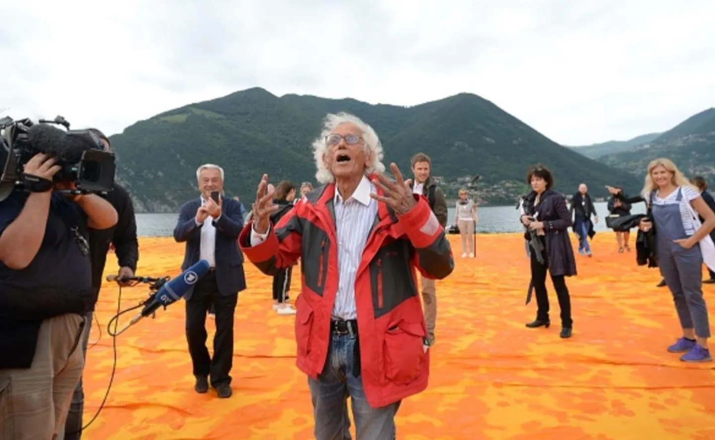 Vahel üllatab looming kunstnikku ennastki. Christo dokumentaalfilmis «Vetelkõnd».