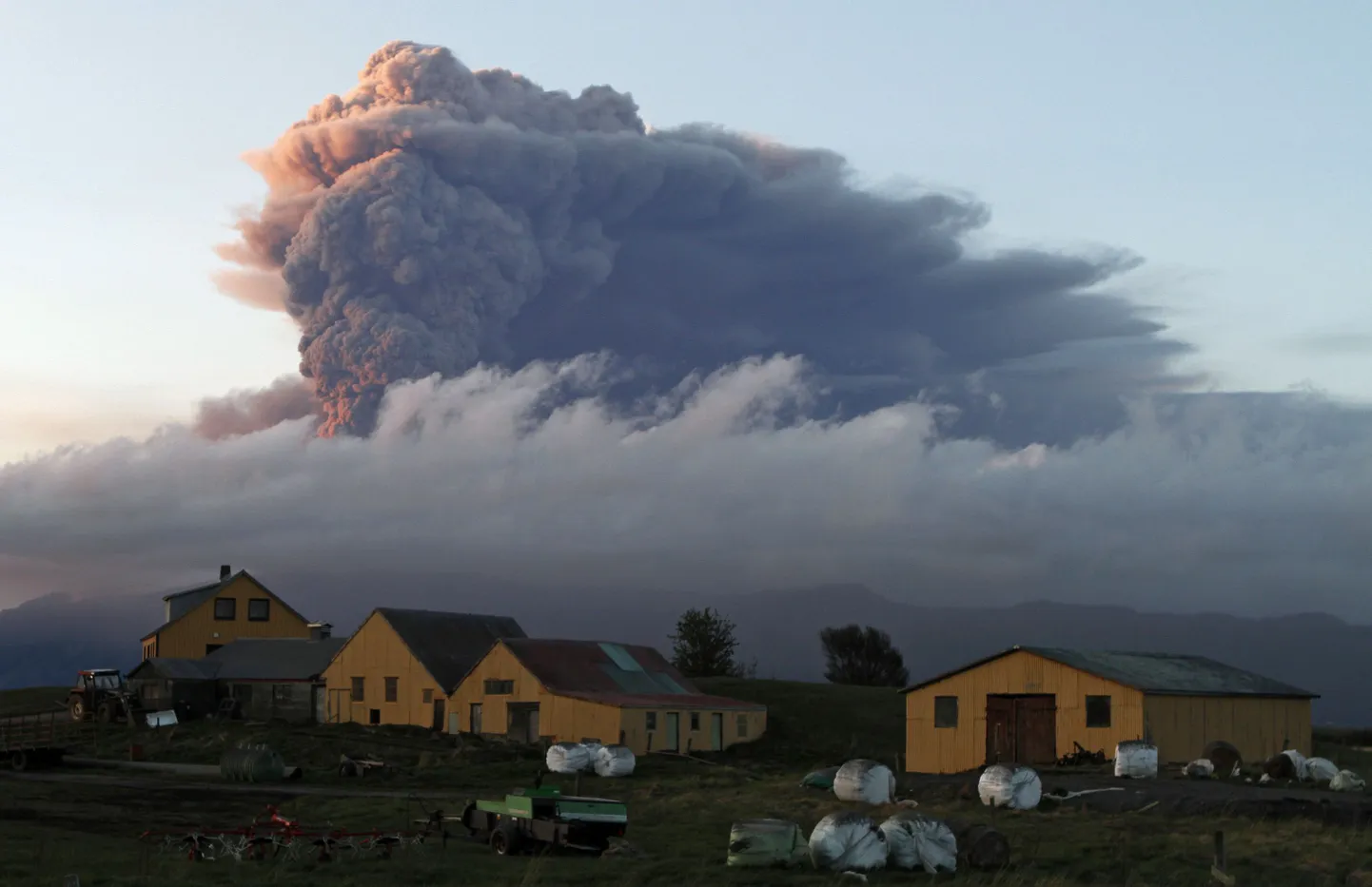 Eyjafjallajökulli vulkaan.