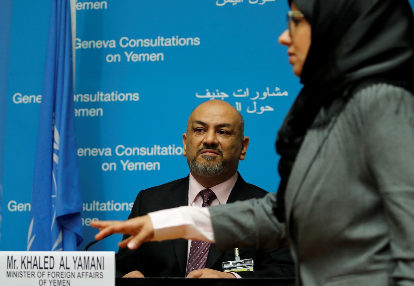 Jeemeni vlisminister Khaled al-Yamani.