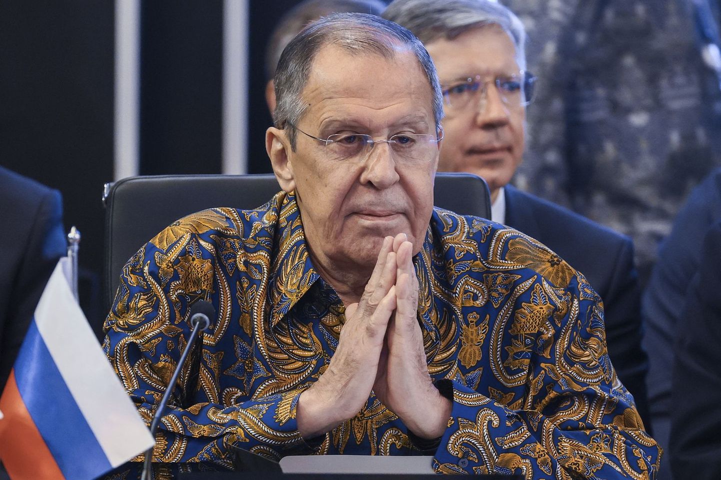 Глава МИДа России на встрече АСЕАН в Джакарте. 14 июля 2023 года.