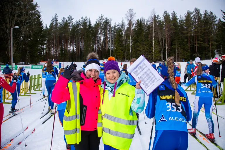 Alexela-Hawaii Express suusatamise noortesarja IV etapp Valgehobusemäe suusa- ja puhkekeskuses