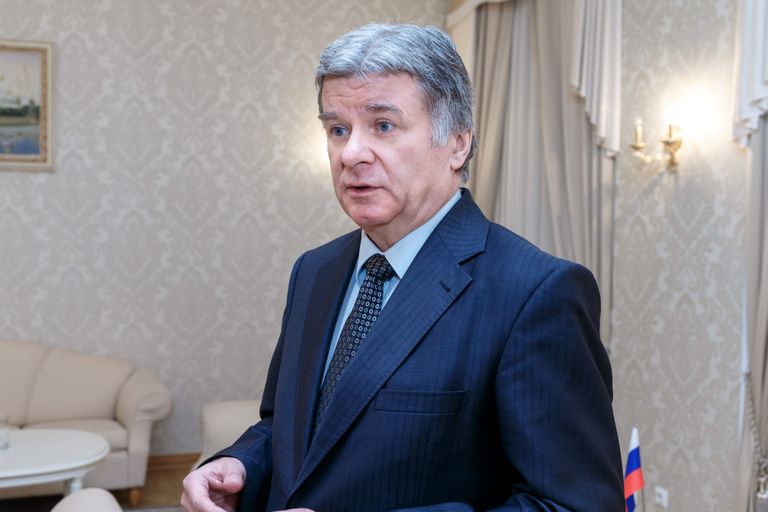 Vene suursaadik Aleksandr Petrov.