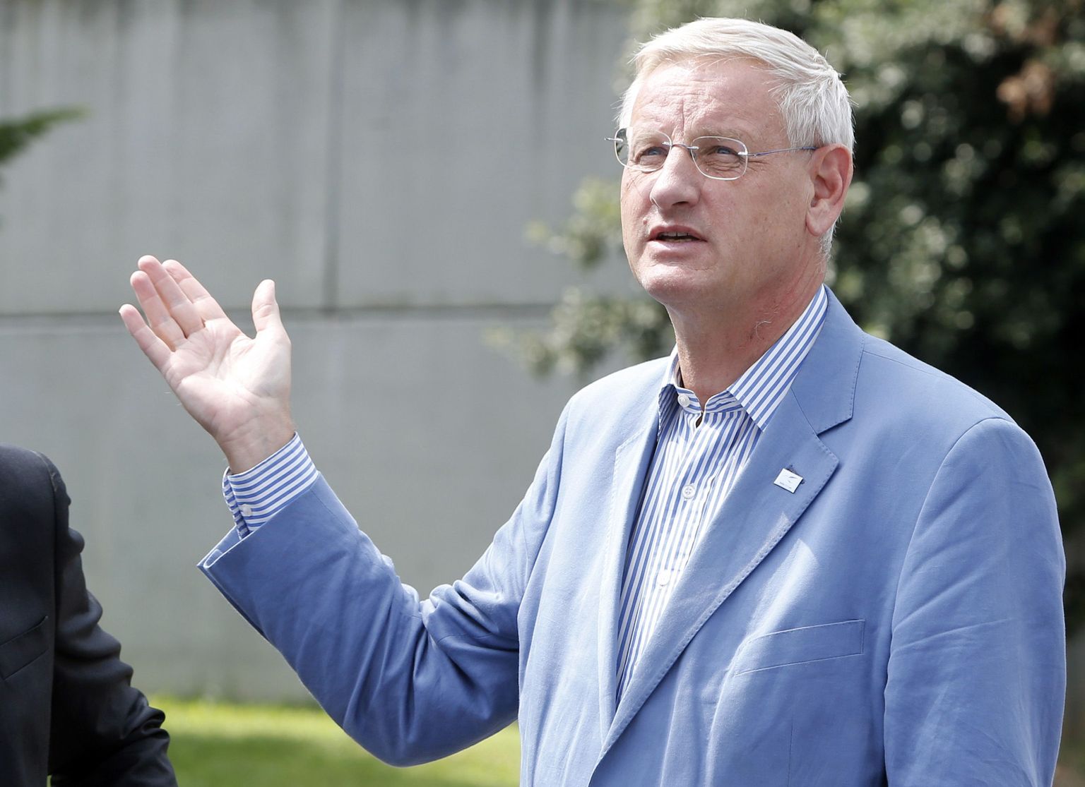 Rootsi välisminister Carl Bildt 29. augustil 2014 Milanos.