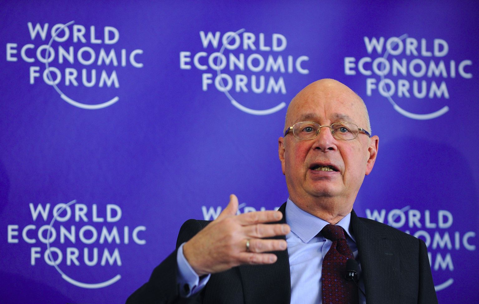 Maailma Majandusfoorumi asutaja Klaus Schwab.