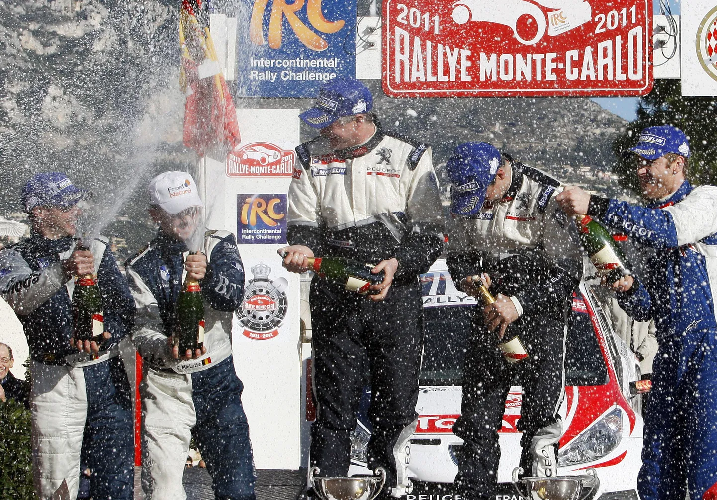 2011. aasta Monte Carlo rallil luges Bryan Bouffier’le legendi Xavier Panseri.