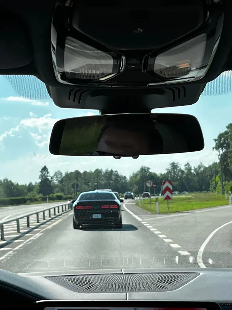 Autode rivi Tallinna-Tartu maanteel 26. juuni õhtul.