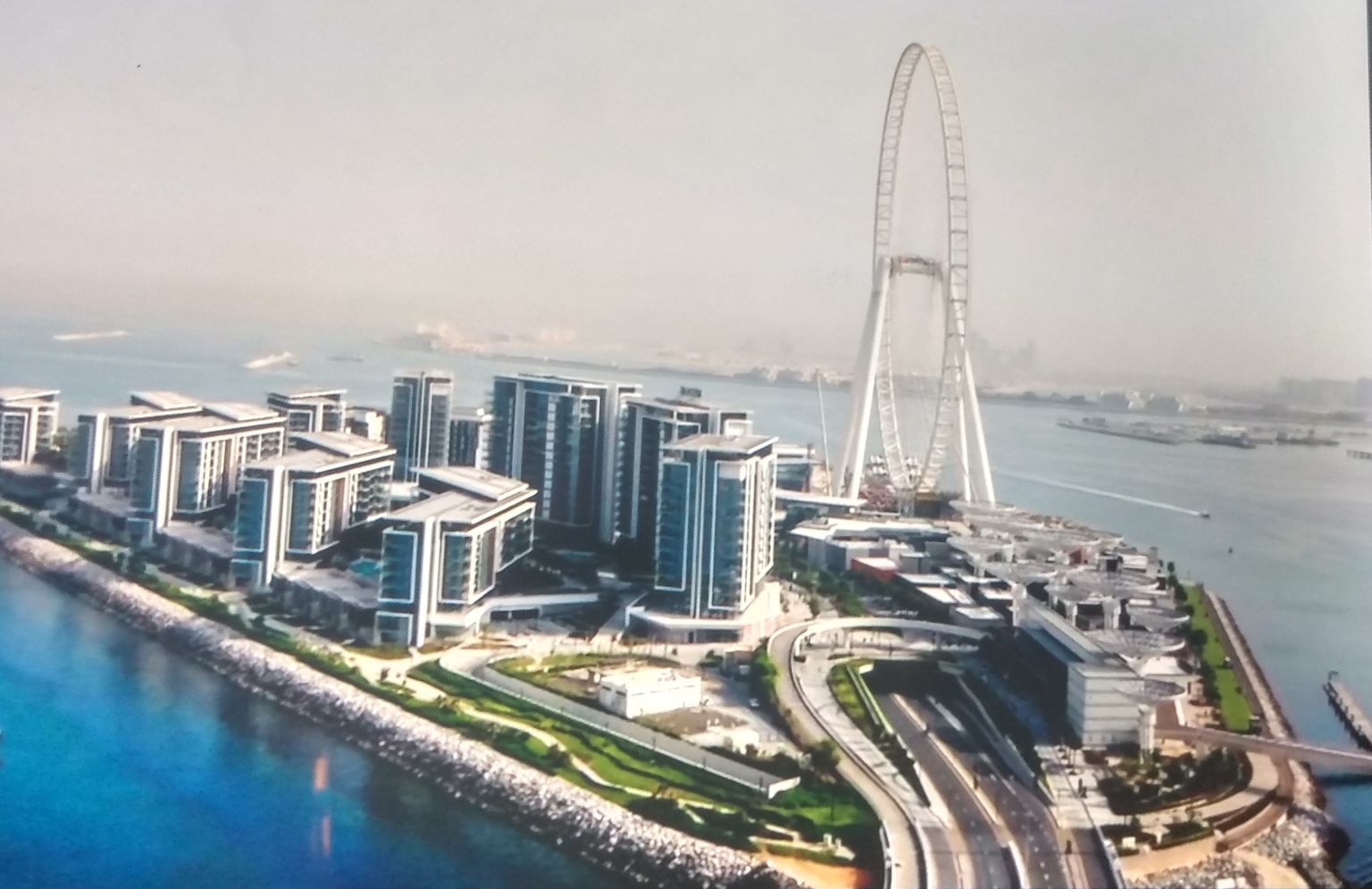 Pasaulē lielākais panorāmas rats "Dubaijas acs"