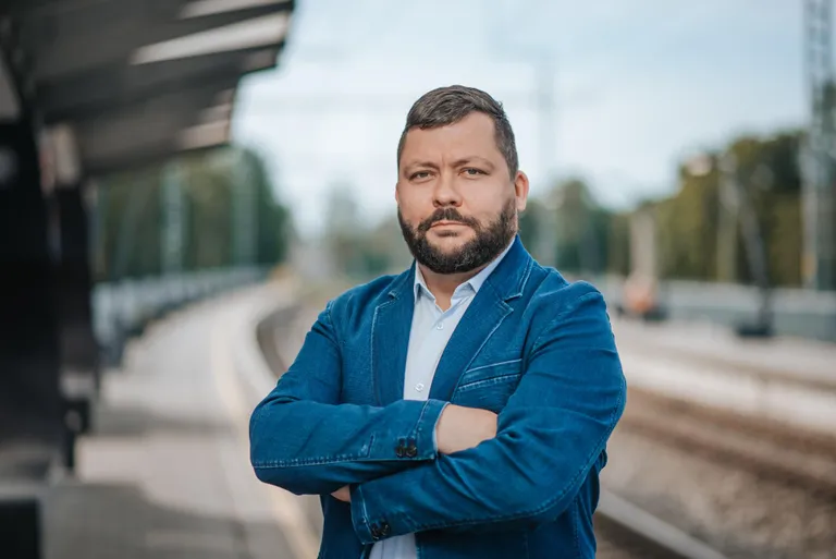 Eesti raudtee elektrivõrkude ameti juhataja Andrus Alas.