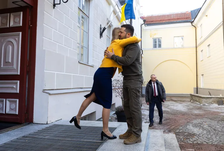 Встреча Каи Каллас и Владимира Зеленского.