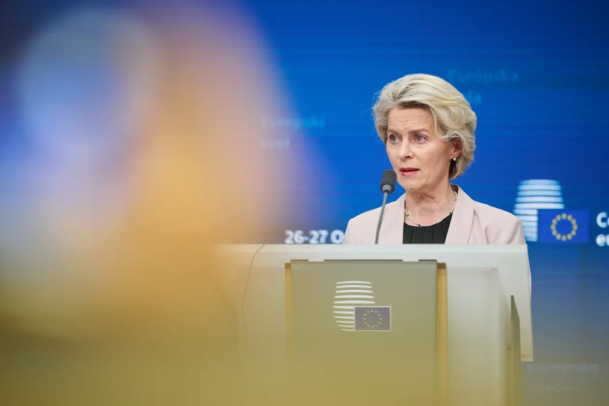 Euroopa Komisjoni president Ursula von der Leyen.